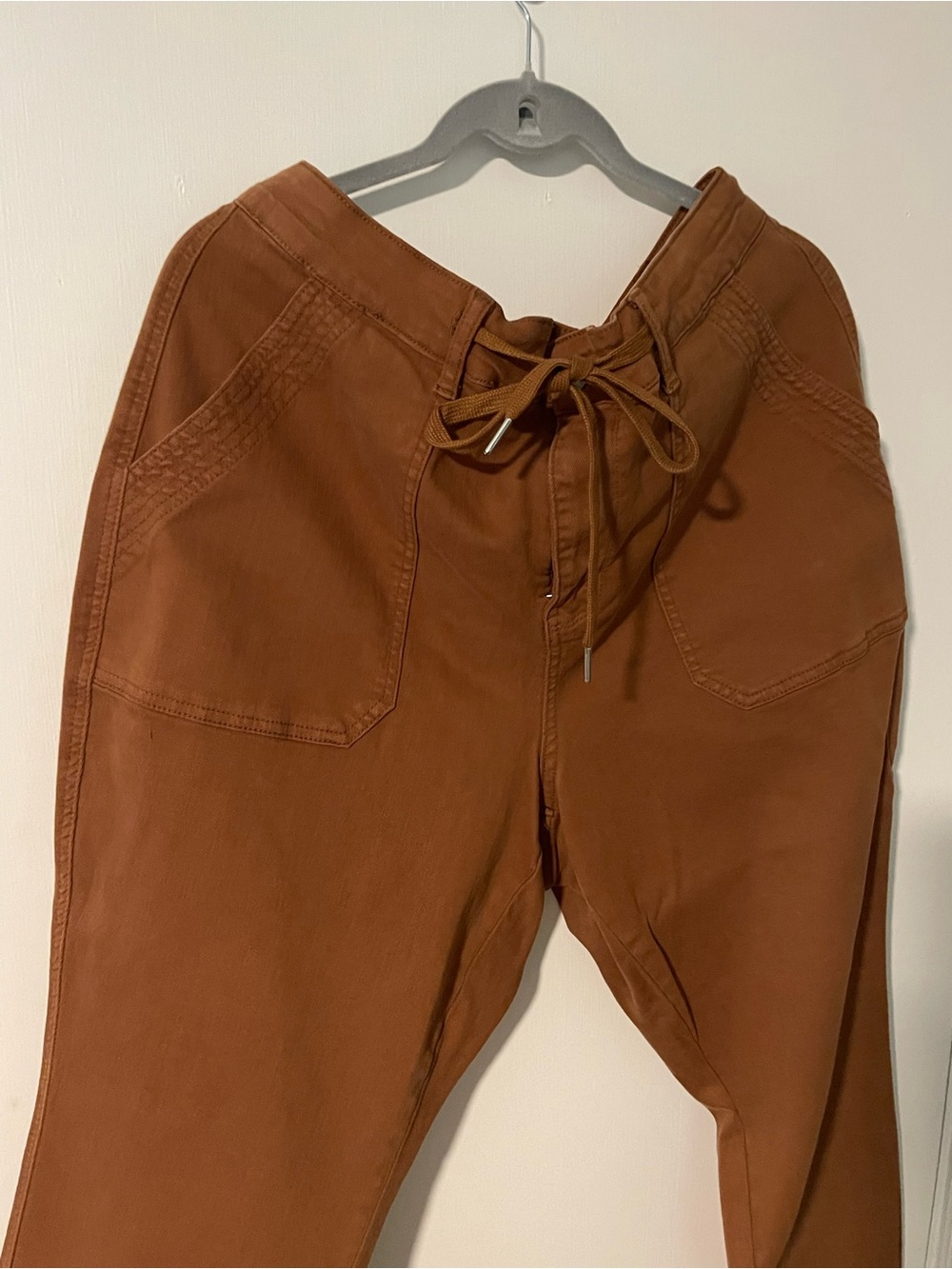 Judy blue never worn  Rust Brown Drawstring Utility Pants